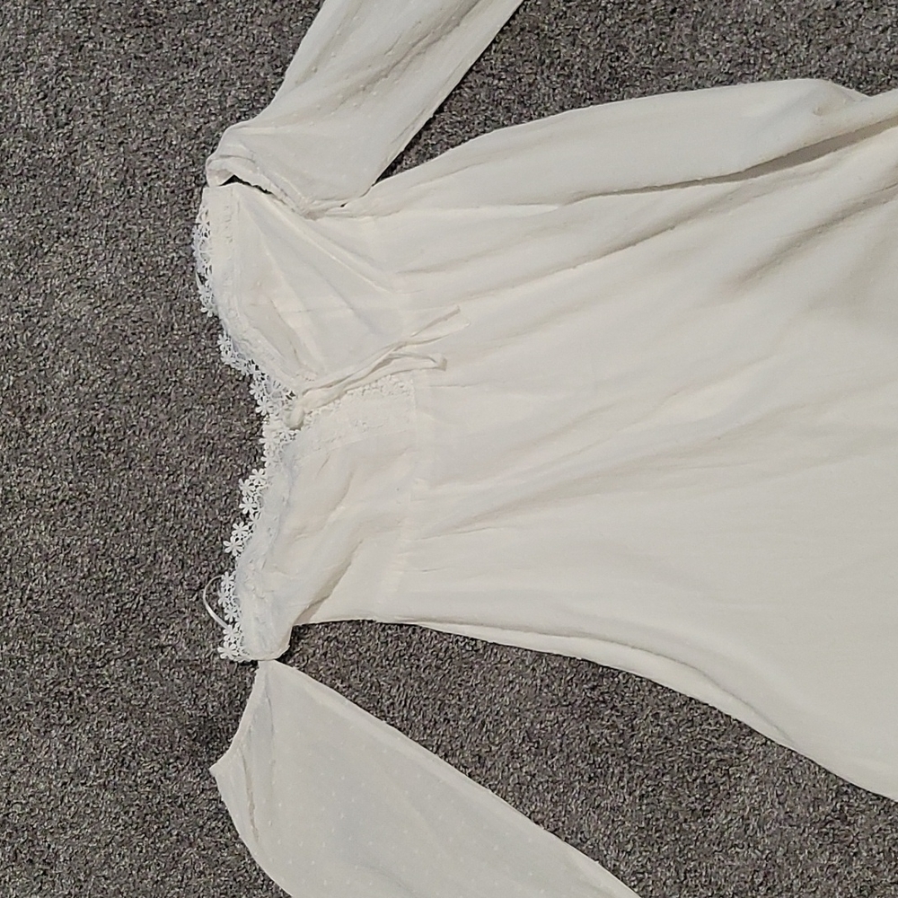 White off the shoulder dress